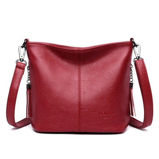 Skórzana torebka damska crossbody M683