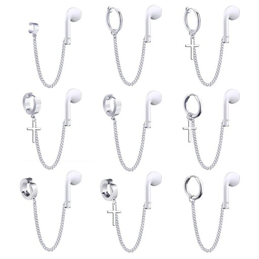 Σκουλαρίκια με κλιπ για Apple Airpods K2271
