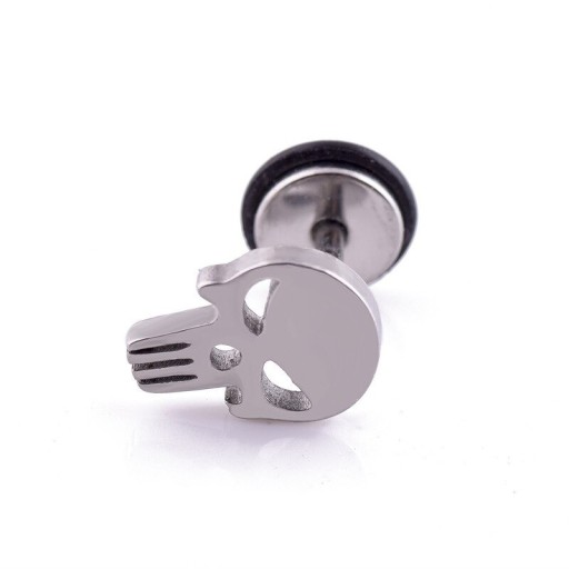Skull stud örhängen