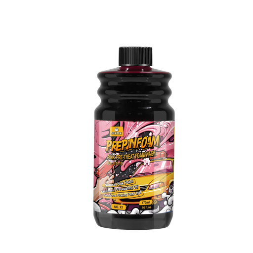 Skumshampoo til bilvask forvaskeskum 473 ml aktiv rengøringsformel pink til fjernelse af snavs fra karrosseri