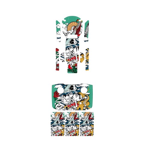 Skyddsdekal för DJI Air 2S drönare och kontroller