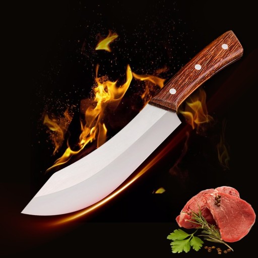 Slagterkniv i rustfrit stål