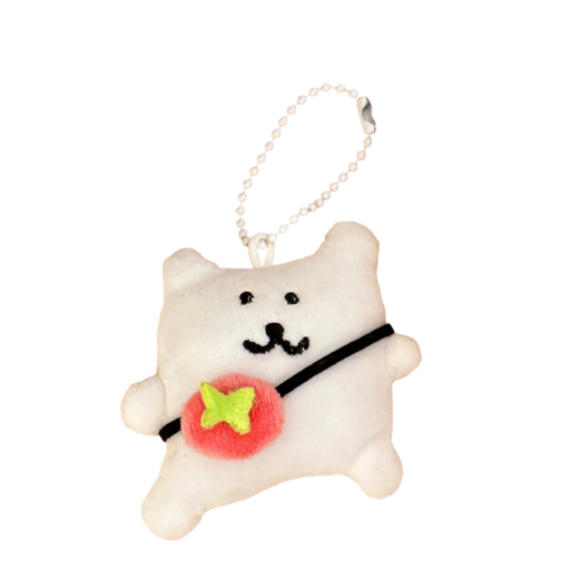 Sleutelhanger 6,5 cm Pluche Beren Schattige Sleutelhanger voor Sleutels Handtas Rugzak Decoratieve Accessoire Cadeau