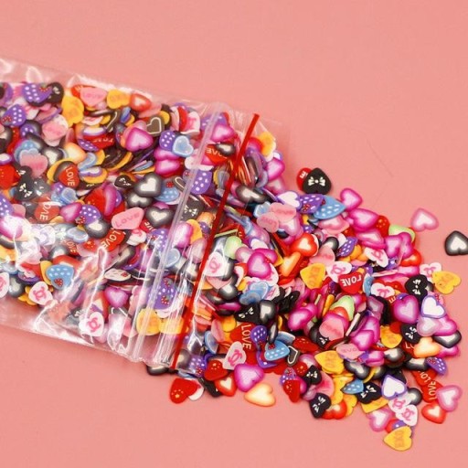 Slijmdecoraties 1000 stuks