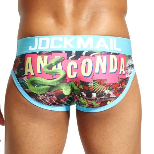 Slips pour hommes avec anaconda