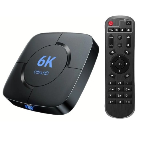 Smart Android TV-boks 2 GB/16 GB 6K Ultra HD