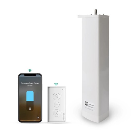 Smart Motor für Vorhänge EU Automatisches Öffnen und Schließen von Vorhängen Steuerung per App Sprachsteuerung Fernbedienung