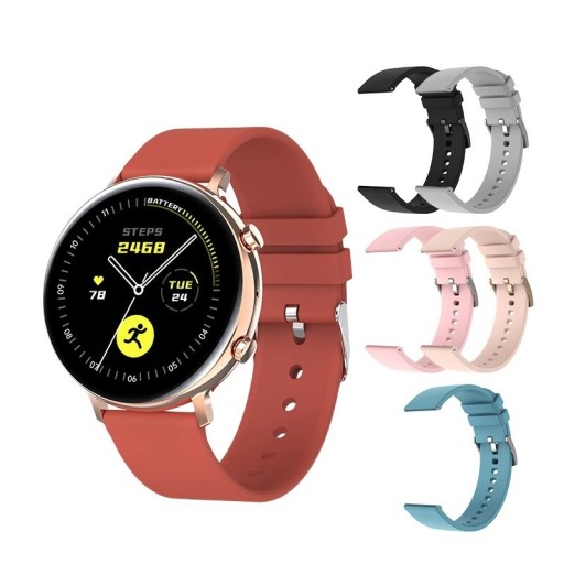 Smartwatch met 5 vervangende bandjes A2866
