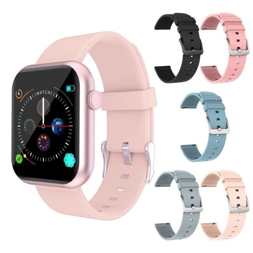 Smartwatch met 5 verwisselbare bandjes K1194