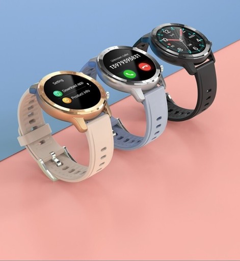 Smartwatch mit 5 austauschbaren Armbändern K1230