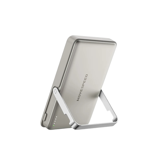 Smukły magnetyczny powerbank z podstawką 10000 mAh PD 20 W przenośna ładowarka bezprzewodowa z baterią magnetyczną USB-C do iPhone'a 16 Samsunga