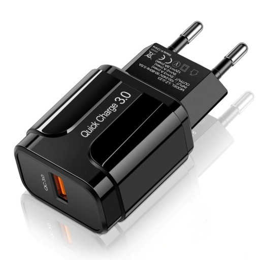 Snabbladdning USB-strömadapter