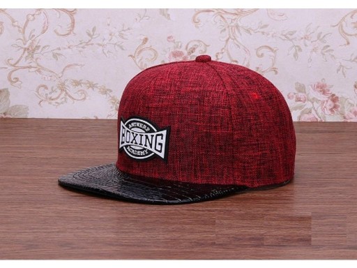 Snapback met boksopschrift J2260