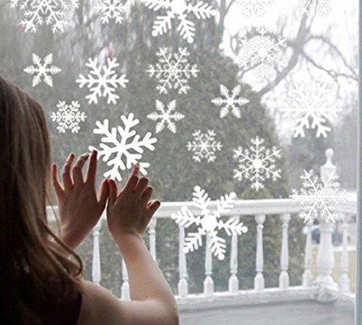Snöflinga klistermärken 27 st