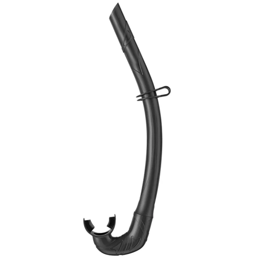 Snorkel de mergulho em silicone macio de 38 cm Snorkel para natação e mergulho com tubo flexível Respiração confortável ao fazer snorkeling