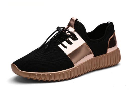 Snygga glänsande sneakers J2285