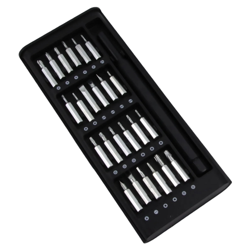 Socket Set 24 pcs Socket Set with Several Screwdriver Attachments Socket Set with Socket Heads Hobby Accessories