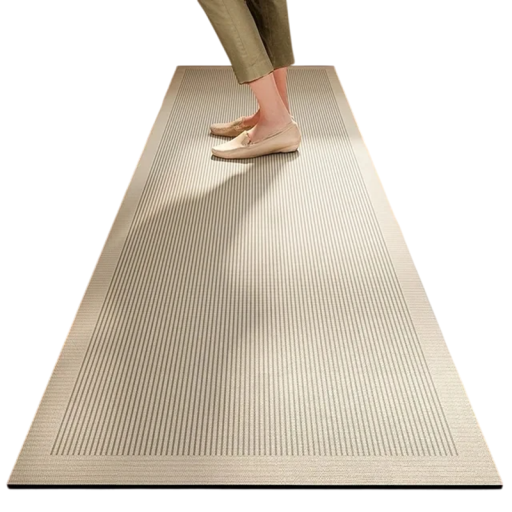 Soft Kitchen Mat 40 x 120 cm in Japanese Style Non-Slip Absorbent Kitchen Mat Easily Portable Mat for Under Sink
