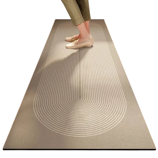 Soft Kitchen Mat 40 x 60 cm in Japanese Style Non-Slip Absorbent Sink Mat Quick-Drying Easy to Clean Lightweight Handling