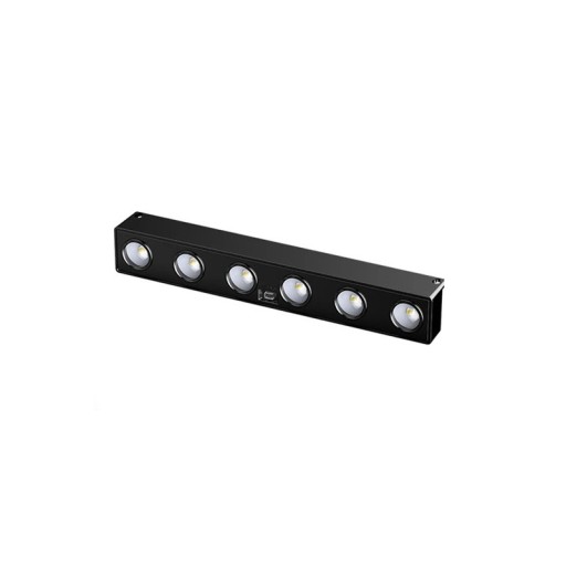 Solární nástěnné svítidlo 25,3x3 cm 6 LED studená bílá Vodotěsné venkovní světlo na stěnu zahrady verandy Dekorativní signální osvětlení