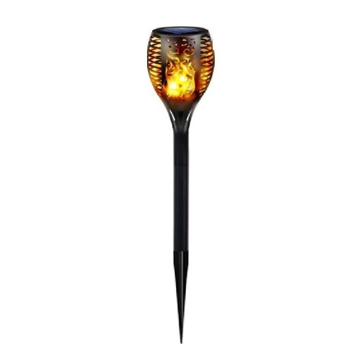 Solcelledrevet LED-lampe med 33 LED&#39;er