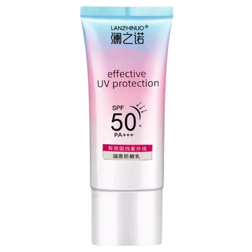 Solcreme til ansigt og krop SPF50+ PA+++ med UV-filter vandafvisende solcreme mod sved let hurtigt absorberende fugtgivende pleje