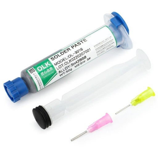 Solder Paste and Syringe 30 g