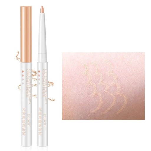 Solid concealer i blyant til at dække hudufuldkommenheder Vandfast concealer med en fin tekstur Højdækkende blyant til akne og rande under øjnene med præcise linjer