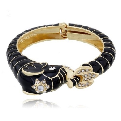 Solid elefantarmband för kvinnor