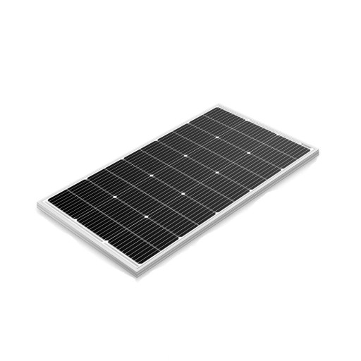 Solidt solpanel 100W 97x56,5cm 18V monokrystallinsk silicium vandtæt panel til udendørs opladning Industriel hjemmebrug