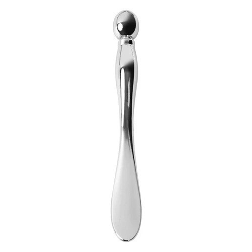 Sølv massagepind med metalkugle Kølepind til massage af øjenområdet Øjencremeapplikator Øjenmassagerulle 7,75 x 1,15 cm