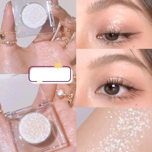 Sombra de ojos brillante resistente al agua Sombra de ojos perlada de larga duración