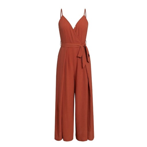 Sommar jumpsuit för kvinnor med slitsar A2151