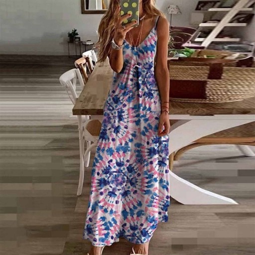 Sommer-Maxikleid für Damen P1040