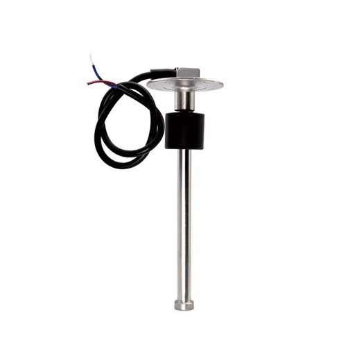 Sonda de nível de combustível 0–190 Ω 100 mm 4" sensor de nível em aço inoxidável IP67 para tanques de combustível e líquidos de barcos, camiões e máquinas