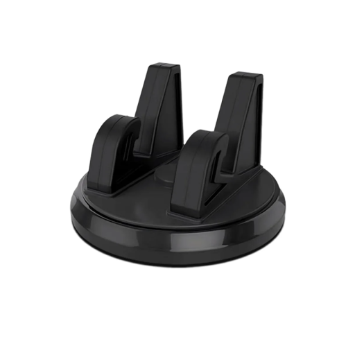 Soporte giratorio para teléfono de coche 7,3 x 4 cm Soporte antideslizante para la consola central Rotación de 360° Sujeción estable Accesorios