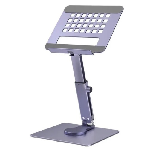 Soporte para tablet giratorio a 360° Aleación de aluminio Soporte estable y ajustable para tablet Soporte universal ajustable