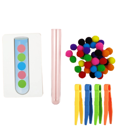 Sortieren Sie das Lernspielset „Murmeln“.