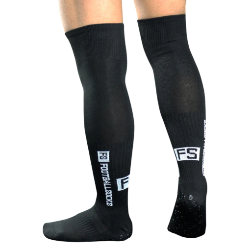 Șosete de fotbal anti-alunecare, șosete sport pentru genunchi, unisex, elastice, respirabile, până la genunchi, pentru fotbal, antrenament și meciuri