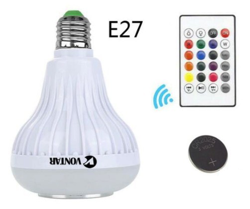 Σούπερ bluetooth λάμπα με βάση E27