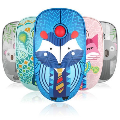 Souris sans fil Retro Fox