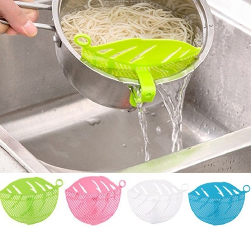 Σουρωτήρι σε σχήμα φύλλου