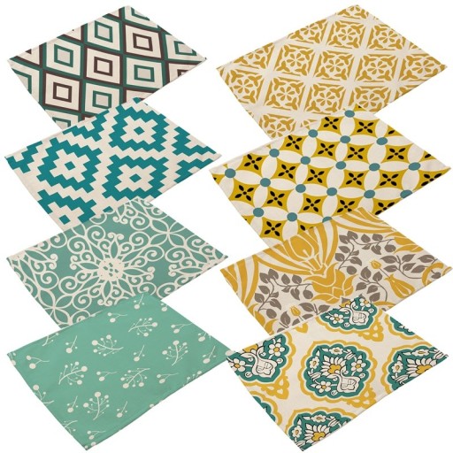 Sousplat com ornamentos