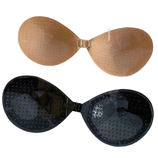 Soutien-gorge adhésif invisible push-up en silicone réutilisable