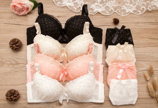 Soutien-gorge femme avec nœud Nadia