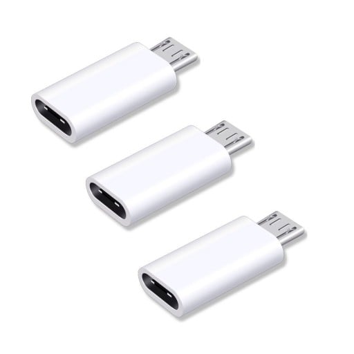 Sovitin Micro USB - USB-C 3 kpl