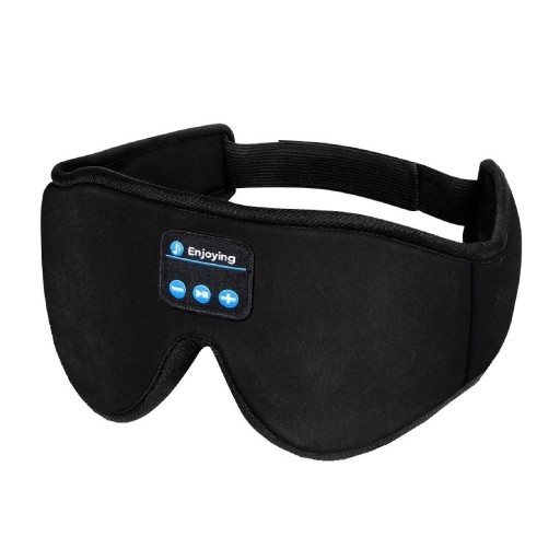 Søvnmaske med bluetooth-hovedtelefoner
