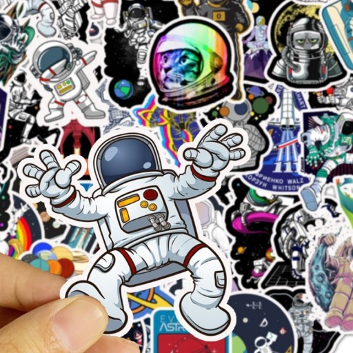 Space stickers 10/30/50 st