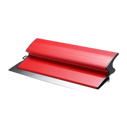 Spachtel 25 x 15 cm Kunststoff- und Edelstahlspachtel für Gips, Kleber und Putz Professionelles Glättwerkzeug für Bau- und Reparaturarbeiten