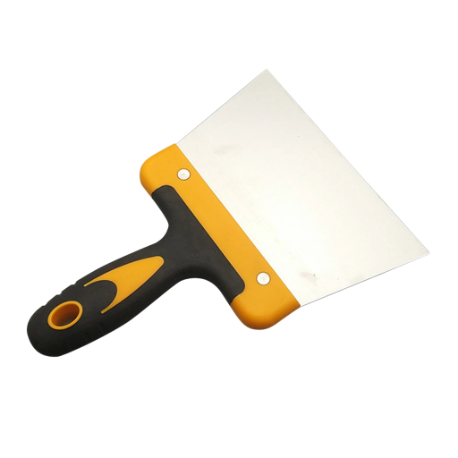 Spatulă de patiserie din inox de 15 cm cu mâner ergonomic Instrument pentru aluat, ciocolată și tăierea aluatului Unelte de bucătărie pentru coacere